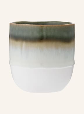 ladelle Set of 4 mugs, Color: DARK GREEN/ GREEN/ CREAM (Image 1)