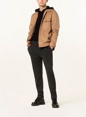 BOSS Trousers TABER in jogger style tapered fit, Color: BLACK (Image 1)