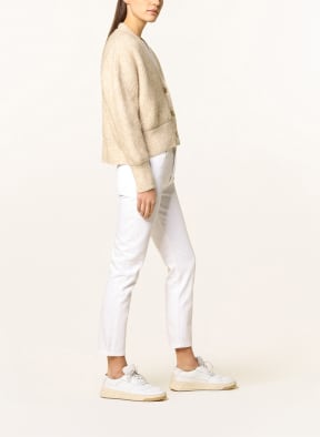 ANINE BING Straight jeans SONYA , Color: OFF WHITE OFF WHITE (Image 1)