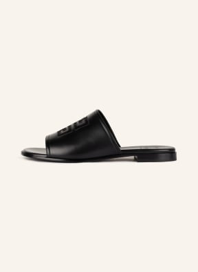 GIVENCHY Slides, Color: BLACK (Image 1)