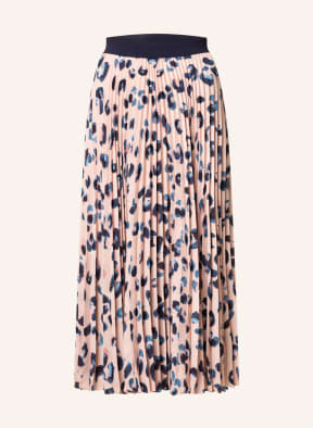 IRIS von ARNIM Pleated skirt MALOU , Color: NUDE/ BLUE (Image 1)