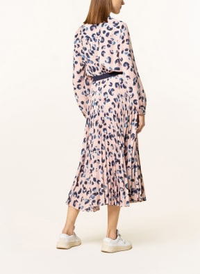IRIS von ARNIM Pleated skirt MALOU , Color: NUDE/ BLUE (Image 1)