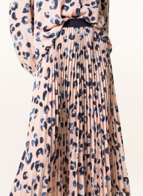 IRIS von ARNIM Pleated skirt MALOU , Color: NUDE/ BLUE (Image 1)