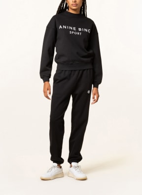 ANINE BING Sweatshirt EVAN, Farbe: SCHWARZ/ WEISS (Bild 1)