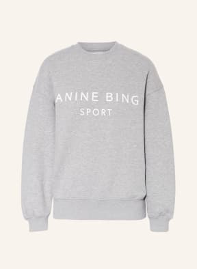ANINE BING Sweatshirt EVAN, Farbe: HELLGRAU (Bild 1)
