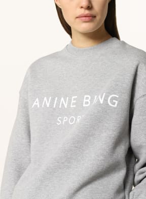 ANINE BING Sweatshirt EVAN, Farbe: HELLGRAU (Bild 1)