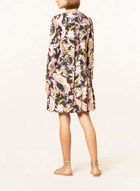 Smith & Soul Dress, Color: BLACK/ PINK/ DARK YELLOW (Image 1)