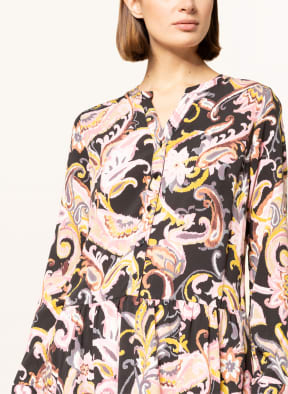 Smith & Soul Dress, Color: BLACK/ PINK/ DARK YELLOW (Image 1)