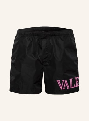 VALENTINO Swim shorts, Color: BLACK (Image 1)