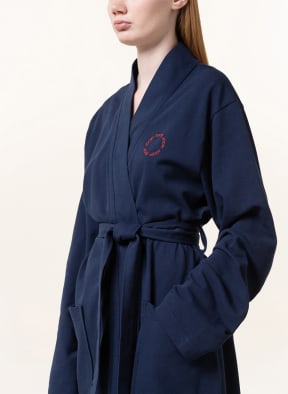 JOOP! Women’s bathrobe, Color: DARK BLUE (Image 1)