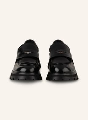 Alexander McQUEEN Penny loafers, Color: BLACK (Image 1)