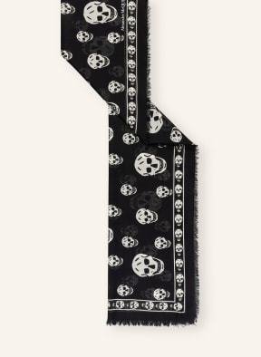 Alexander McQUEEN Scarf, Color: BLACK/ WHITE (Image 1)