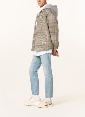 GUCCI Overshirt, Color: CREAM/ GREEN/ LIGHT RED (Image 1)