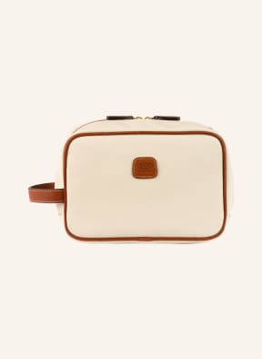 BRIC'S Makeup bag FIRENZE, Color: CREAM/ CAMEL (Image 1)