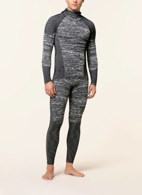 odlo Functional underwear shirt BLACKCOM ECO, Color: BLACK/ WHITE/ GRAY (Image 1)