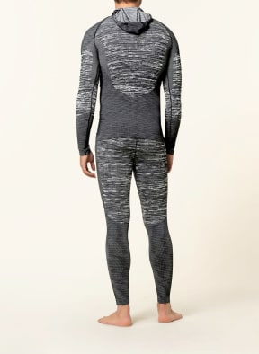 odlo Functional underwear shirt BLACKCOM ECO, Color: BLACK/ WHITE/ GRAY (Image 1)