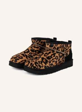 UGG Boots CLASSIC ULTRA MINI , Farbe: COGNAC/ SCHWARZ (Bild 1)