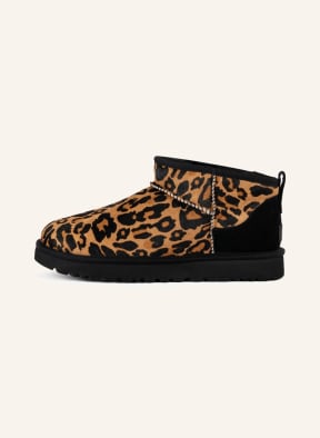 UGG Boots CLASSIC ULTRA MINI , Farbe: COGNAC/ SCHWARZ (Bild 1)