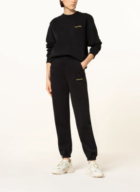 SPORTY & RICH Trousers in jogger style, Color: BLACK (Image 1)
