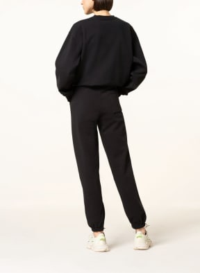 SPORTY & RICH Trousers in jogger style, Color: BLACK (Image 1)