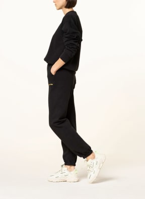 SPORTY & RICH Trousers in jogger style, Color: BLACK (Image 1)