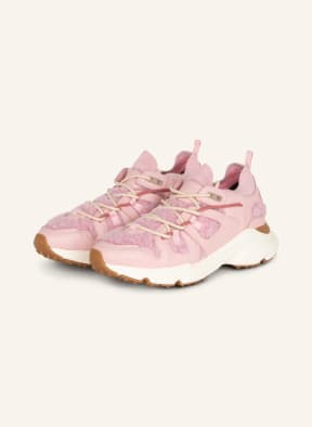 TOD'S Sneakers with lambskin, Color: PINK (Image 1)