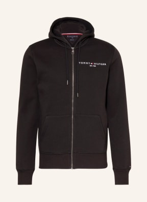 TOMMY HILFIGER Sweatjacke, Farbe: SCHWARZ (Bild 1)