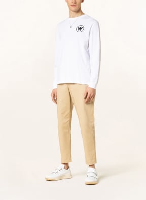WOOD WOOD Long sleeve shirt MAK, Color: WHITE (Image 1)