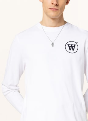 WOOD WOOD Long sleeve shirt MAK, Color: WHITE (Image 1)