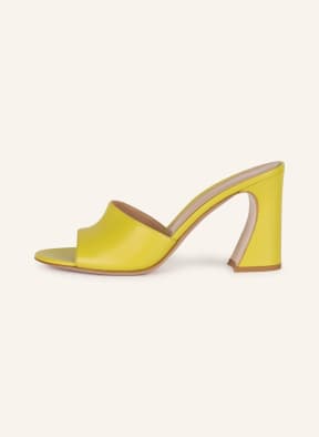Gianvito Rossi Mules BANANA, Color: YELLOW (Image 1)