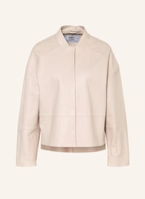 RIANI Leather jacket, Color: CREAM (Image 1)