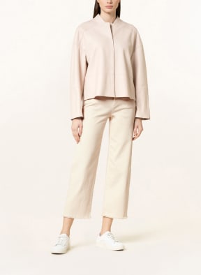 RIANI Leather jacket, Color: CREAM (Image 1)