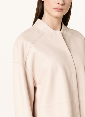 RIANI Leather jacket, Color: CREAM (Image 1)