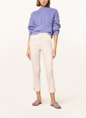 lilienfels Leather pants PROVENCE, Color: CREAM (Image 1)