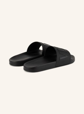 VALENTINO GARAVANI Slides VLTN, Color: BLACK (Image 1)