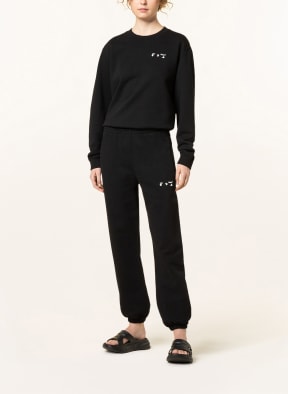 Off-White Pants in jogger style , Color: BLACK (Image 1)