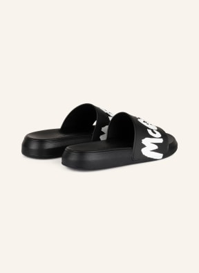 Alexander McQUEEN Slides, Color: BLACK (Image 1)