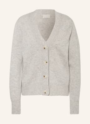 MRS & HUGS Cardigan in cashmere , Color: LIGHT GRAY (Image 1)