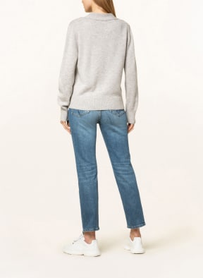 MRS & HUGS Cardigan in cashmere , Color: LIGHT GRAY (Image 1)