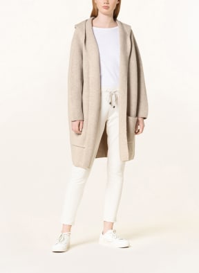 Juvia Knit cardigan, Color: BEIGE (Image 1)