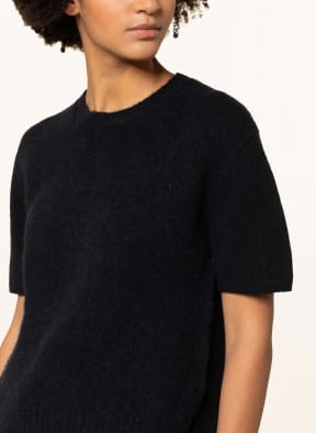 Marc O'Polo Knit shirt with alpaca, Color: DARK BLUE (Image 1)