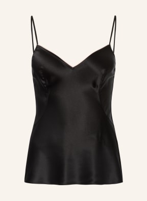 Agent Provocateur Schlaftop CLASSIC aus Seide, Farbe: SCHWARZ (Bild 1)