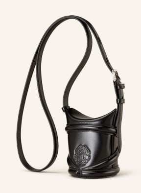 Alexander McQUEEN Shoulder bag THE CURVE MICRO, Color: BLACK (Image 1)