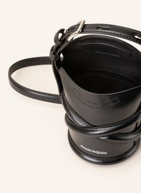 Alexander McQUEEN Shoulder bag THE CURVE MICRO, Color: BLACK (Image 1)
