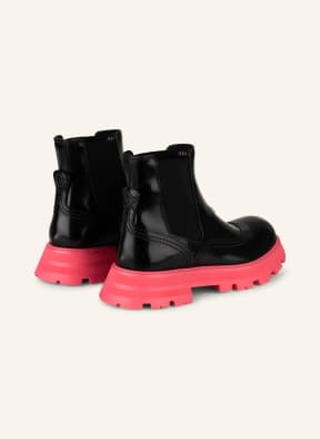 Alexander McQUEEN boots , Color: BLACK/ PINK (Image 1)