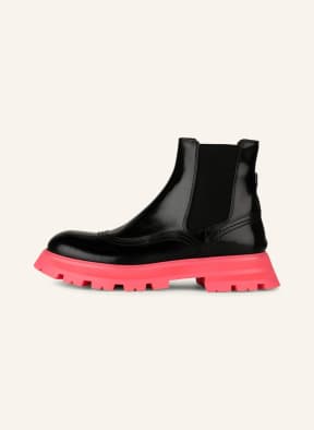 Alexander McQUEEN boots , Color: BLACK/ PINK (Image 1)