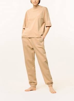 CATWALK JUNKIE Lounge shirt SLOW DOWN , Color: LIGHT BROWN (Image 1)