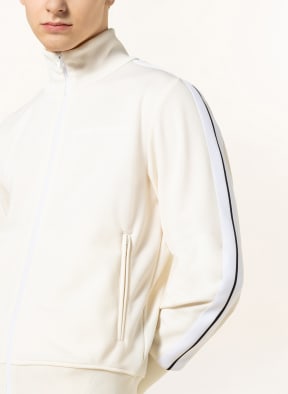 Palm Angels Training jacket with tuxedo stripe , Color: WHITE/ BLACK/ ECRU (Image 1)