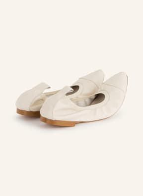 darling harbour Ballerinas, Color: CREAM (Image 1)