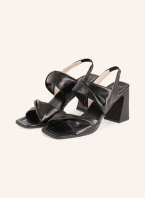 darling harbour Sandals, Color: BLACK (Image 1)